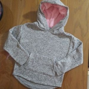 Mudd faux fur lined pull over hoodie - sz M (8)